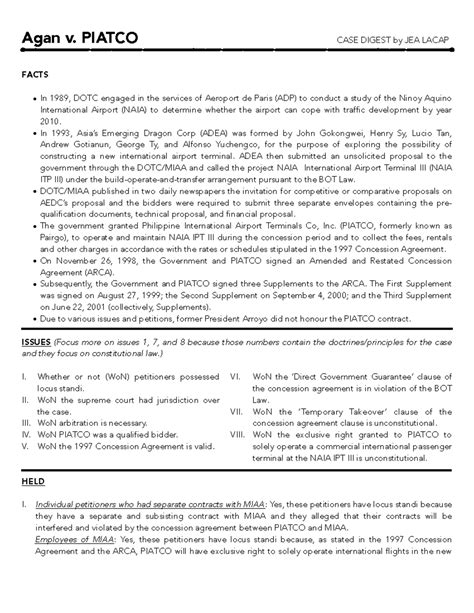 agan vs piatco case digest